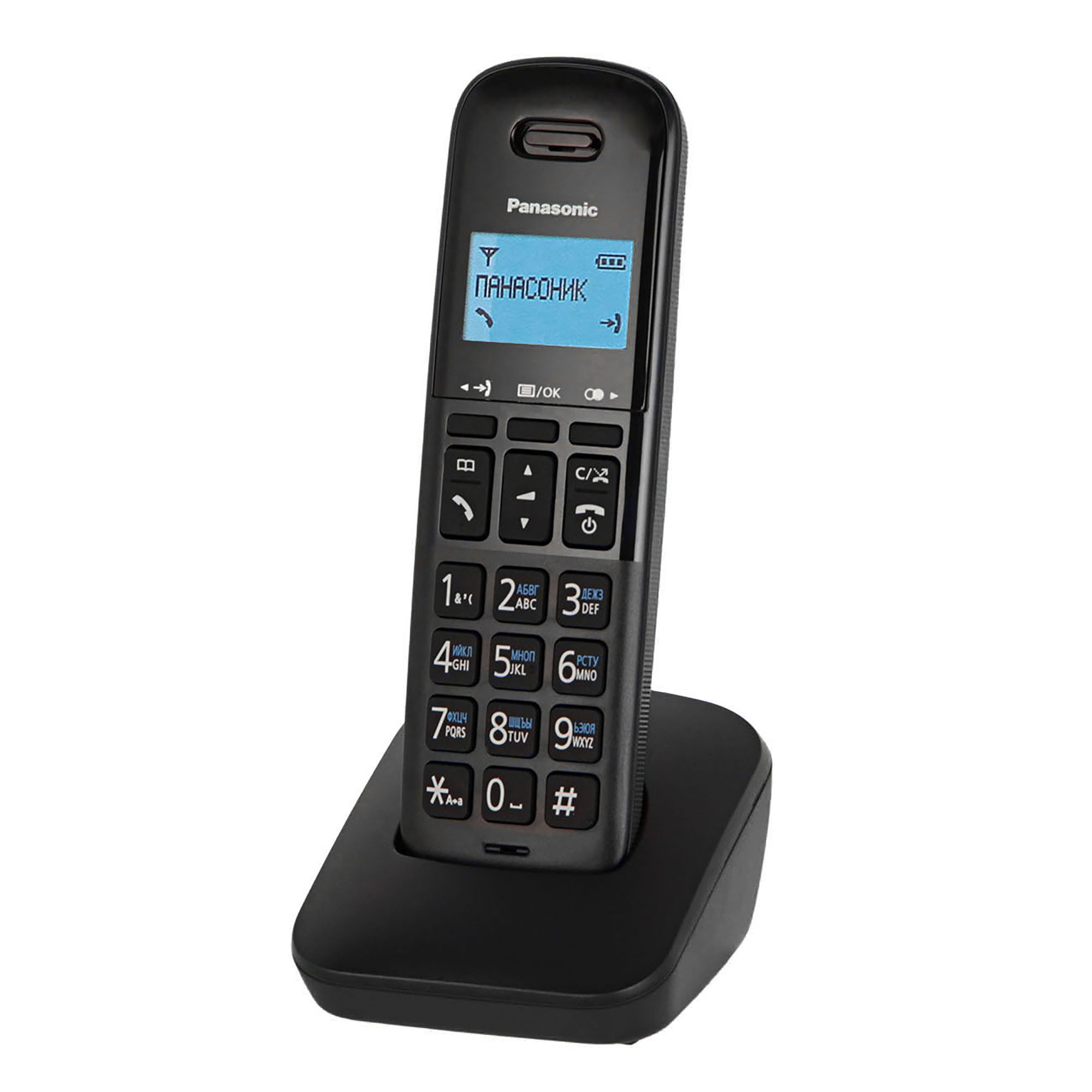 Беспроводной телефон Panasonic KX-TGB610RUB стандарта DECT